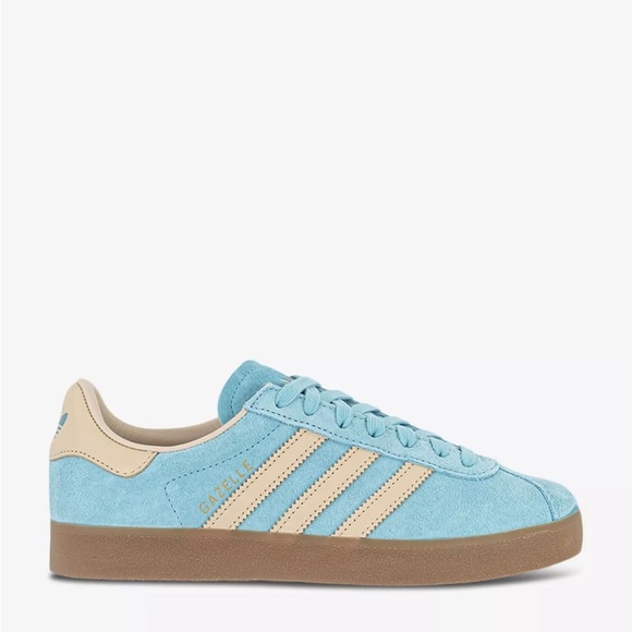 Adidas Women\'s Blue and Cream Sneakers